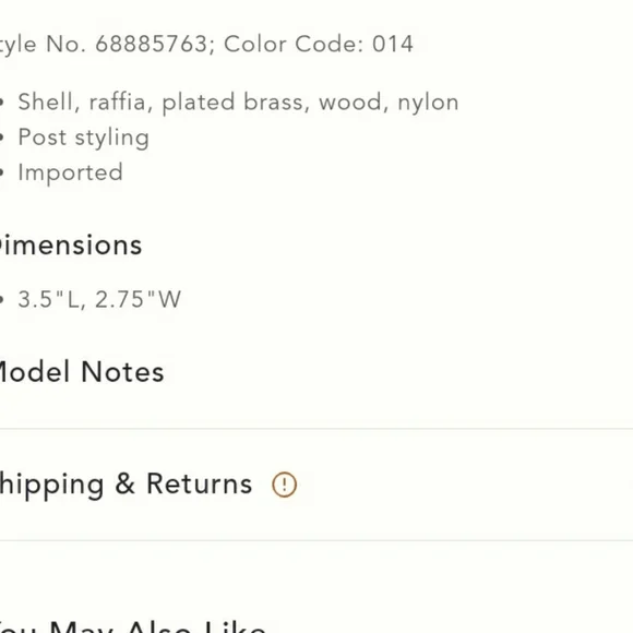 ANTHROPLOGIE PUKA AND SHELL RAFFIA EYESHADOW - Picture 3 of 4